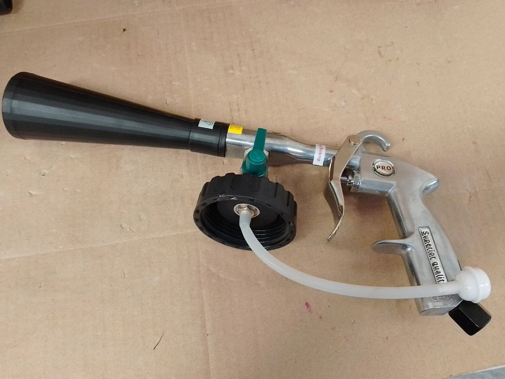 Vevor Car Cleaning Gun 6-9.2 Bar High Pressure Air Blow Gun 1L Liquid Bottle