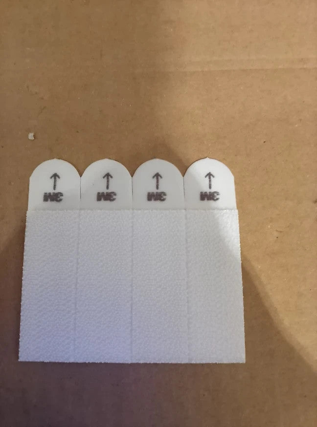 Command Medium Picture Hanging Strips Adhesive Strips White Durable Design New