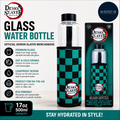 Grupo Erik Glass Water Bottle Demon Slayer Manga Merch 17oz 500ml Hot Cold