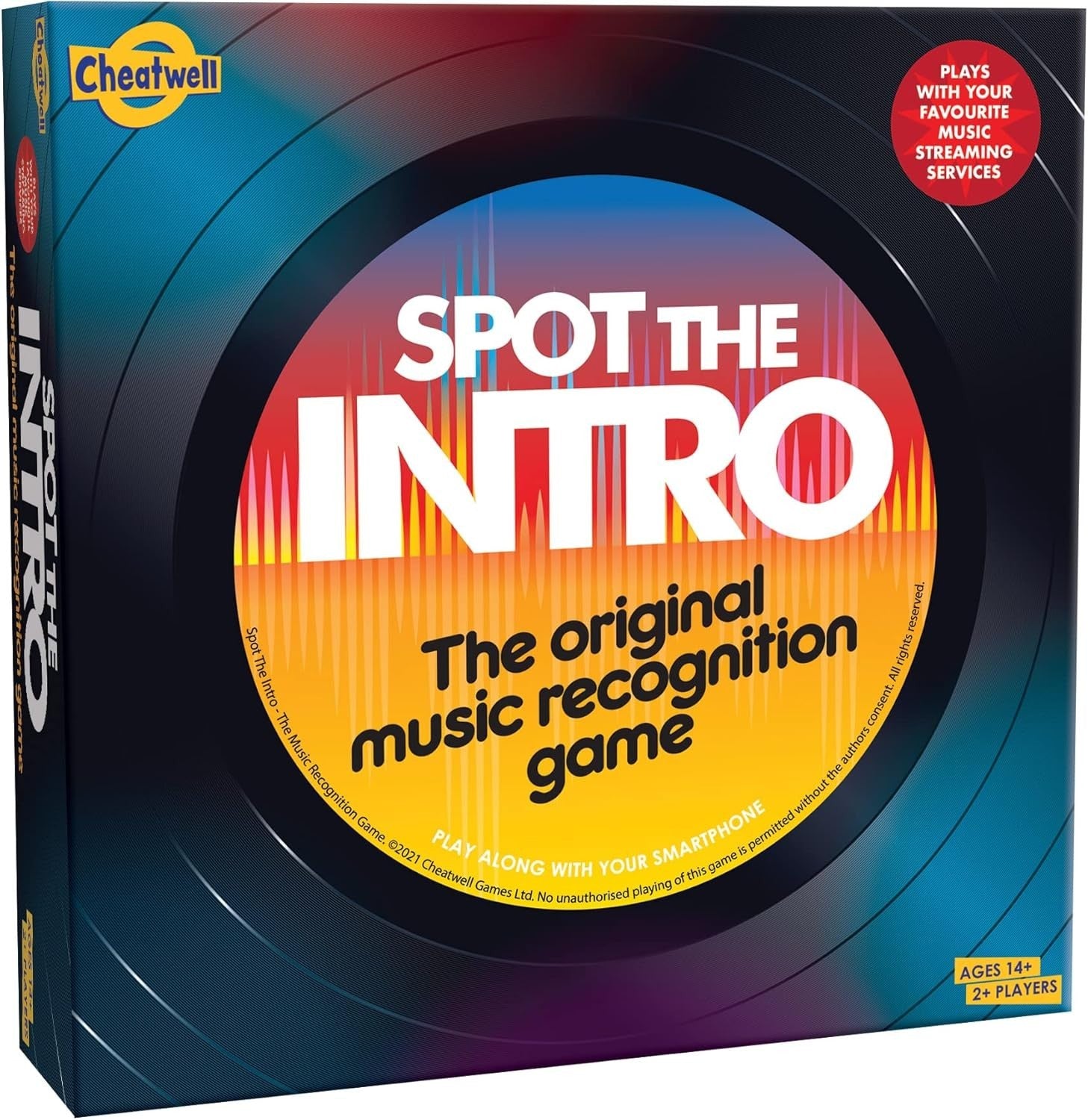 Cheatwell Spot The Intro Music Recognition Quiz Game 60's To The 2010s 14+ New