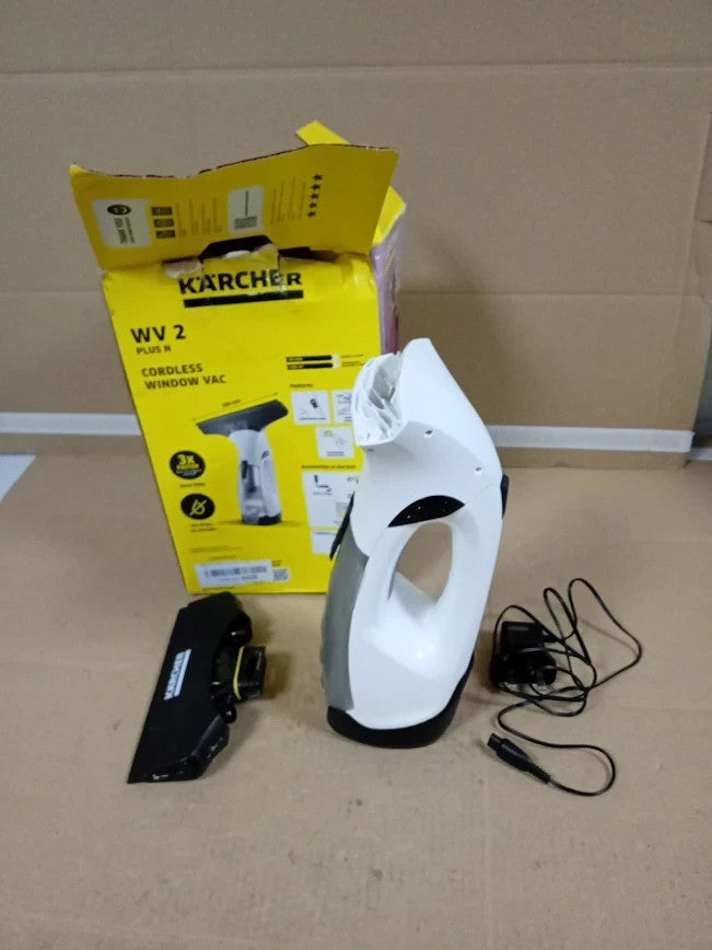 Karcher Window Vac WV 2 Plus N Battery Running Time 35min LED Display