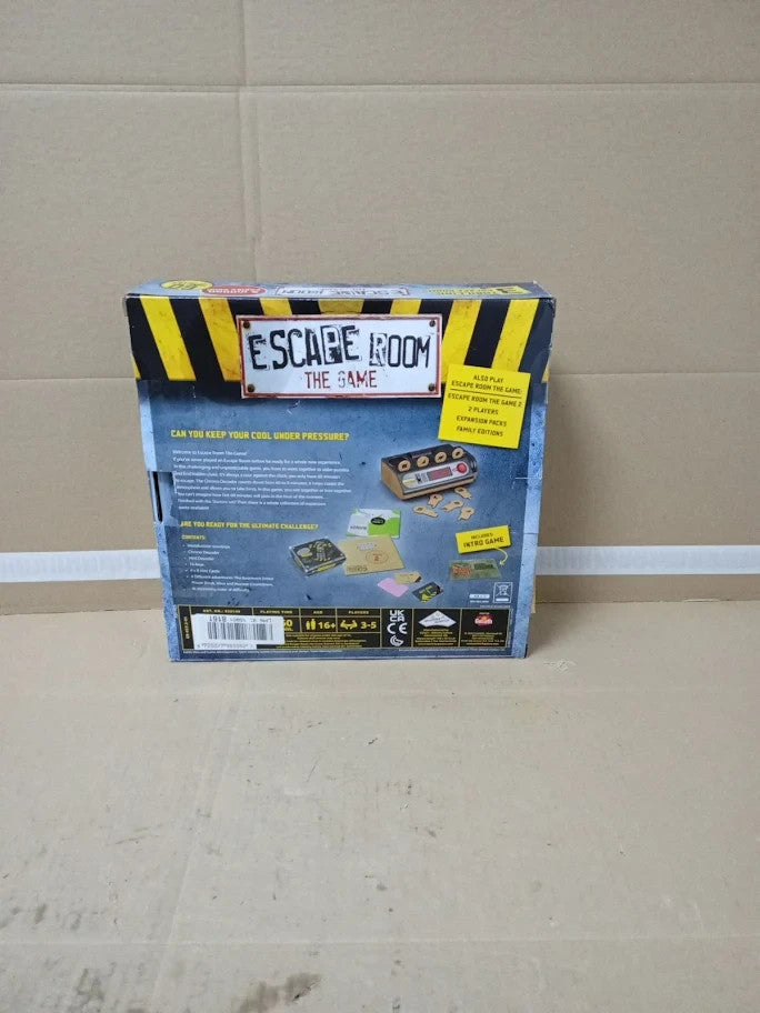 Goliath Games Presents Escape Room Thrilling Escape Your Own Home 16+