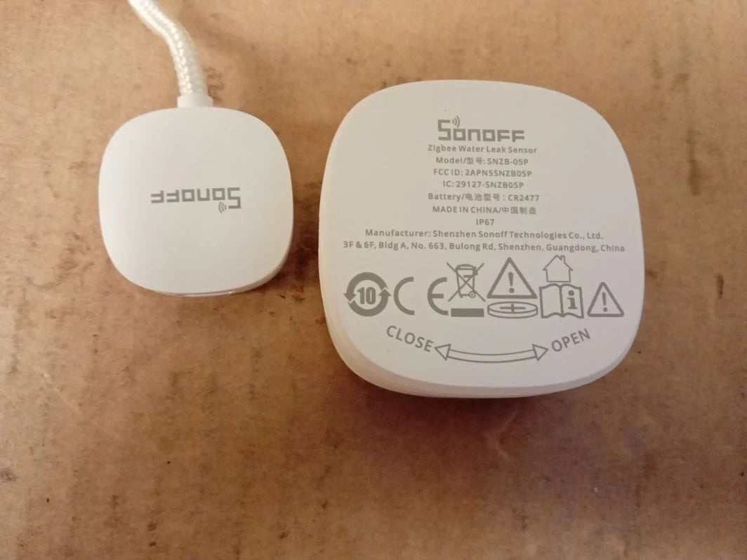 SONOFF SNZB 05P Zigbee Water Leak Sensor Smart Home Detector Quality Durable New