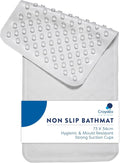 Croydex Rubagrip Bath Mat Non Slip Resistant Anti Mould Inside 74x34cm New