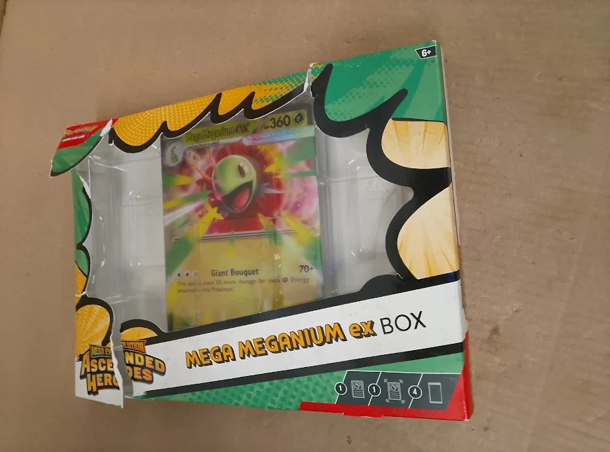 Pokemon TCG Mega Evolution Ascended Heroes Mega Meganium Ex Box