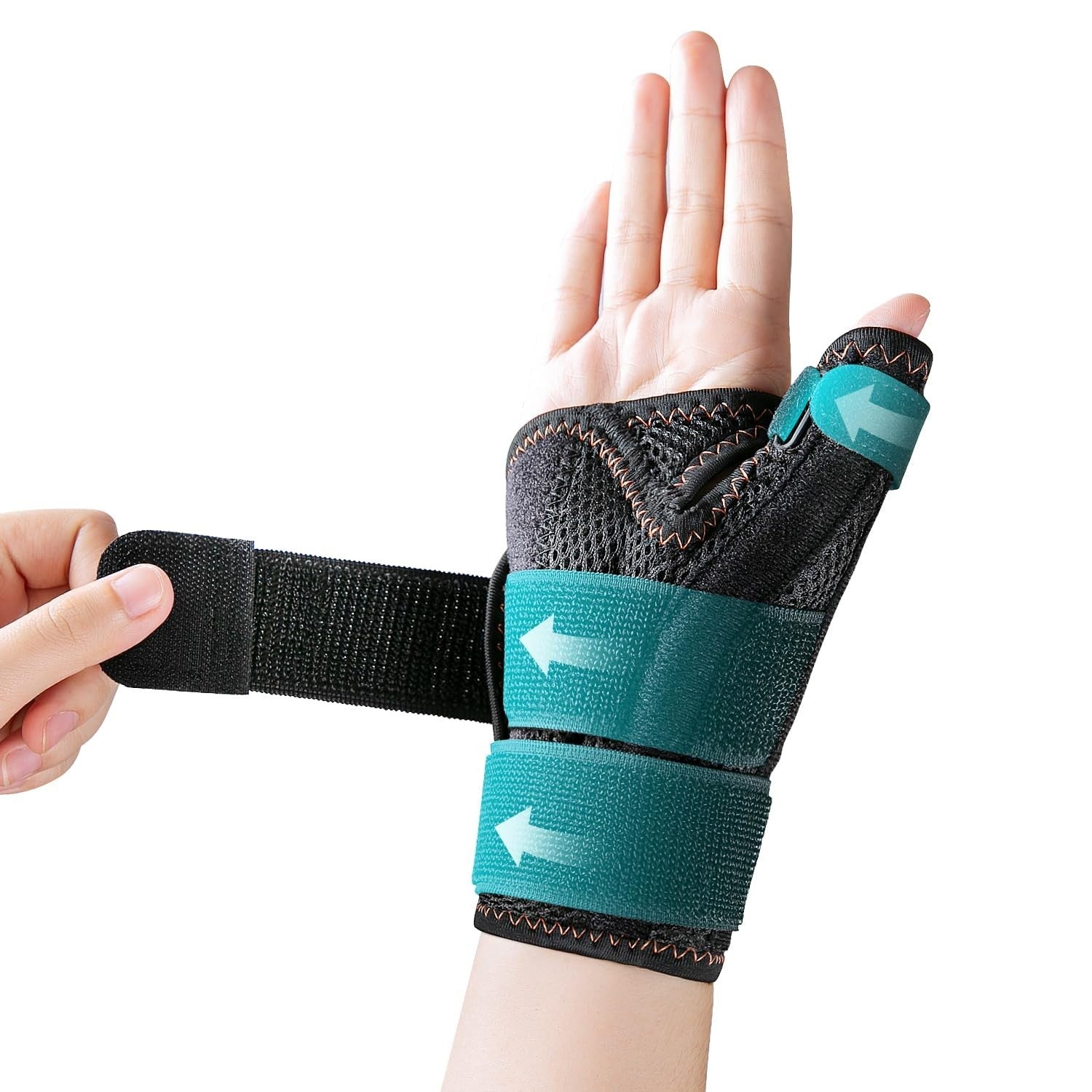 Curecare Thumb Support Arthritis Reversible Splint Right Left Hand One Size New