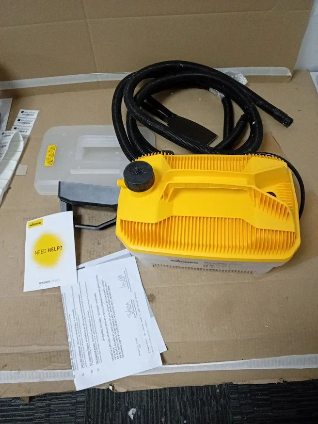 WAGNER SteamForce Plus 4L Wallpaper Stripper 2000W 70min Steam 3.7m Hose Design