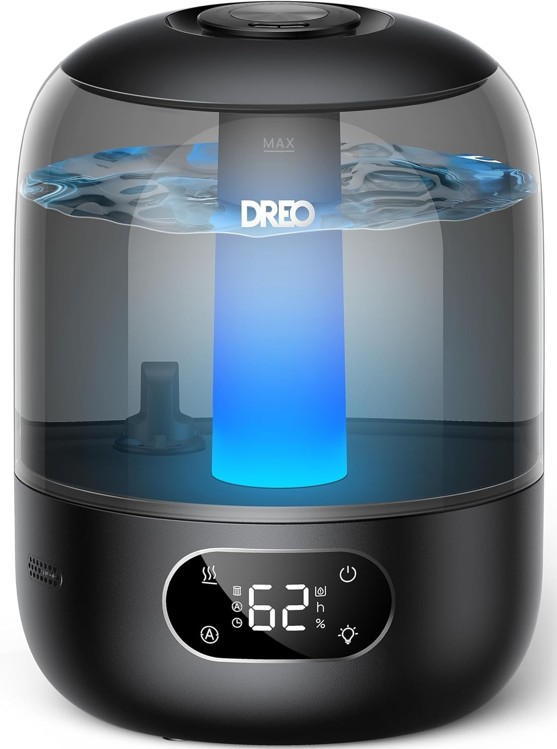 Dreo Humidifier Bedroom Sensor 26db Quiet Cool Mist Ultrasonic Humidifier New
