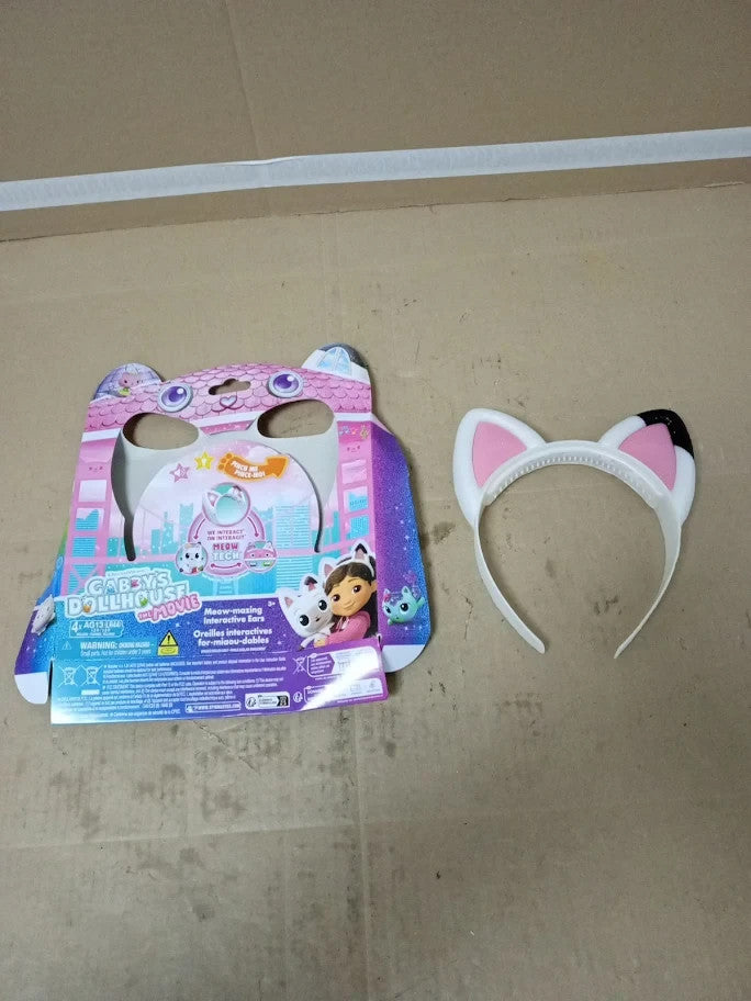 Gabbys Dollhouse The Movie Meowmazing Interactive Ears Hairband Lights 2+ New