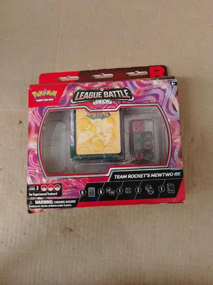 Pokemon Trading Card Game Team Rockets Mewtwo Ex League Battle Deck