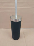 Habitat Toilet Brush Black Silver Design Bathroom Cleaning Accessory Holder