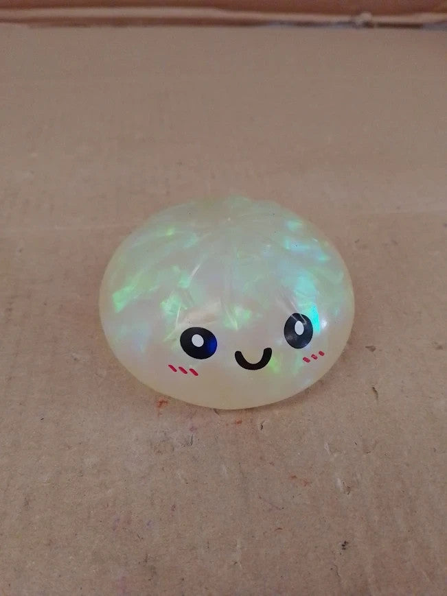 2026 New Giant Flashing Dumpling Squeeze Toys Soft Sticky Steamer Box New