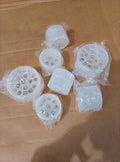 Pilikoll Spiral Ikebana Stem Holder Transparent Round 10x10x1cm New
