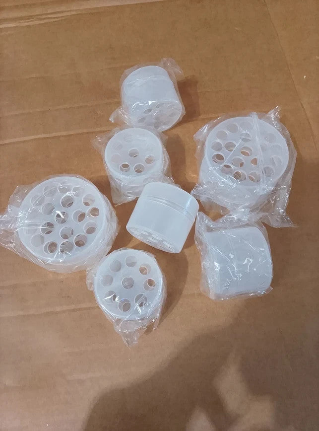 Pilikoll Spiral Ikebana Stem Holder Transparent Round 10x10x1cm New