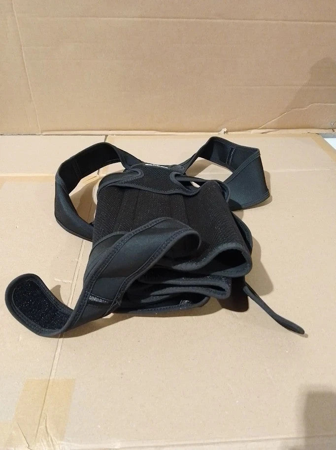 Back Support Brace Posture Corrector Adjustable Shoulder Neck Lumbar XL New