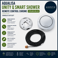 Aqualisa Unity Q Smart Shower Remote Control Chrome UTQ.B3.DS.23 Single Outlet