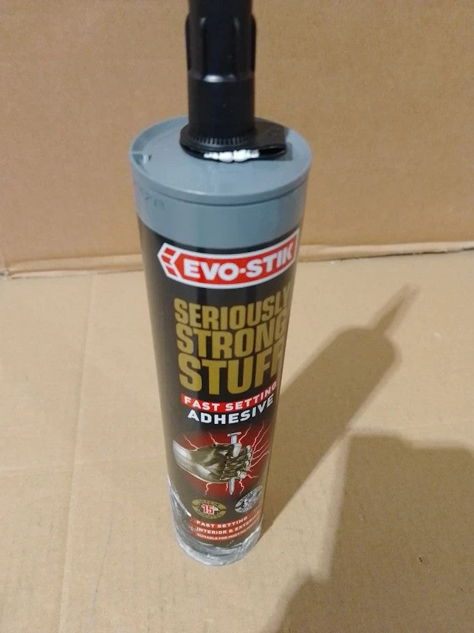 EVO-STIK Seriously Strong Stuff White 290ml Fast Setting Adhesive In 15min