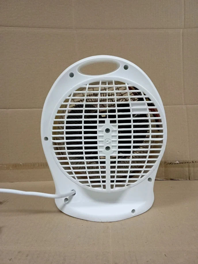 Warmlite 2000W Thermo Fan Heater White 2 Heat Settings Overheat Protection New