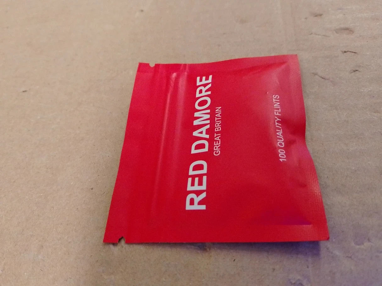 Red Damore Lighter Flints 100 Pack Quality Replacement Petrol Lighters New