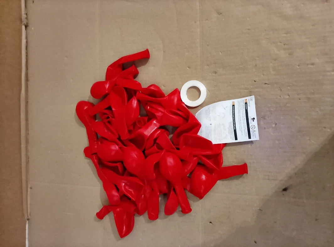Eitolo Red Latex Balloons 10 Inch Matte Party Decorations Birthday Wedding