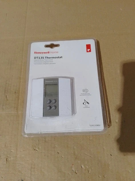 Honeywell Home Digital Non Programmable Thermostat White 9.9x12.4x8.7cm New