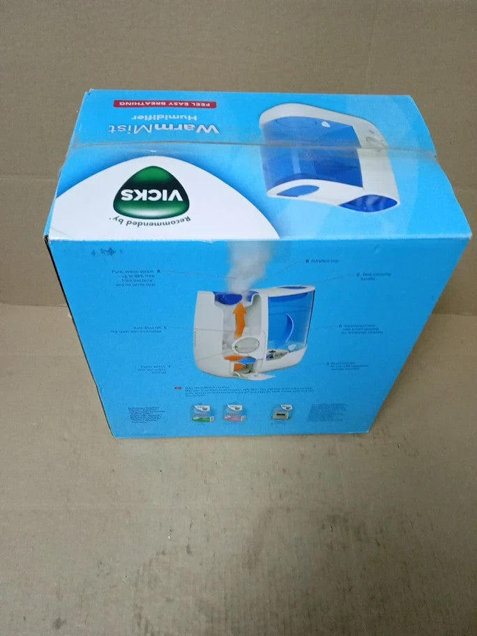 Vicks Mini Cool Mist Ultrasonic Humidifier VUL525 1.6L Quiet Air