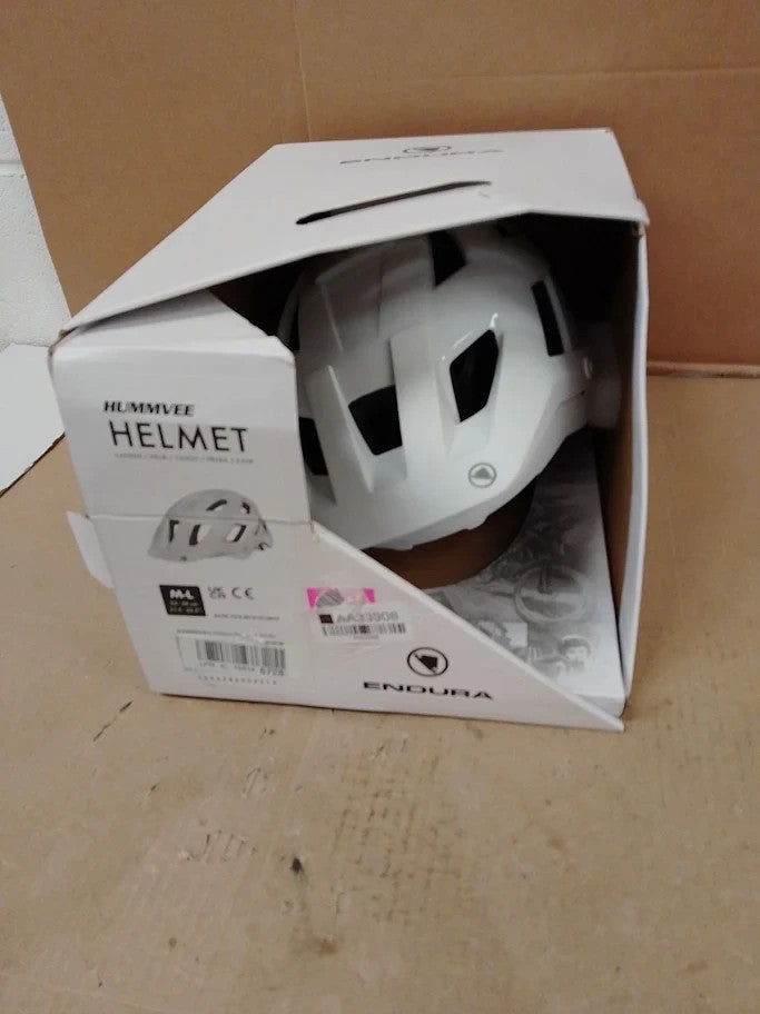 Endura Unisex Adult Hummvee Plus Mips Helmet Cycling Protection M-L White New