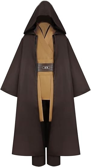 Gothden Tunic Costume Hooded Robe Knight Fancy Full Set Halloween Cosplay XL New