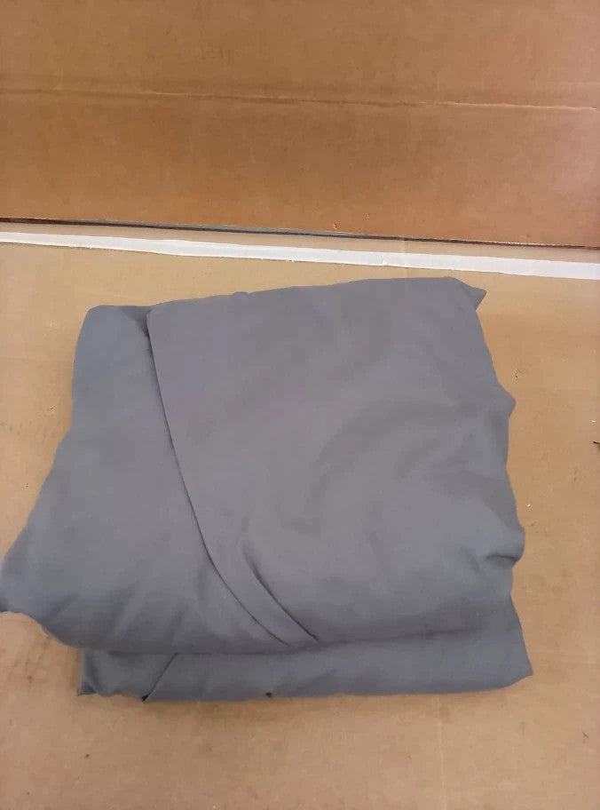 Small Double Fitted Bed Sheet 120x190x30cm Deep Fitted Sheet Mattresses Grey New
