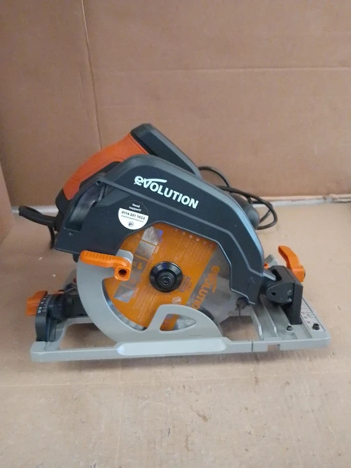 Evolution Power Tools R185CCSX Circular Saw With 1020mm 3pc Multi Material Blade