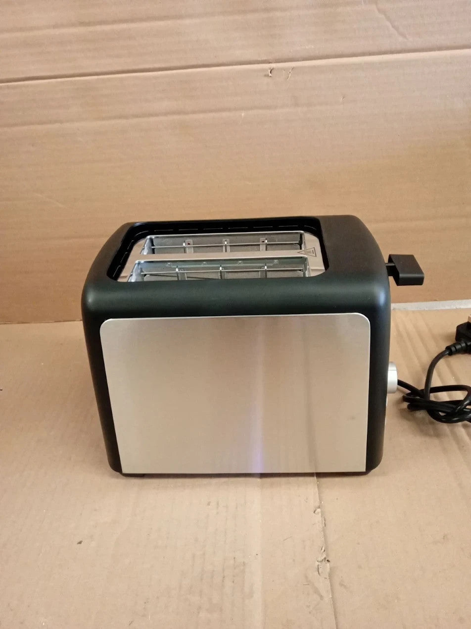 Amazon Basics Toaster 2 Slice 7 Shade Settings Removable Crumb Tray 800W Black