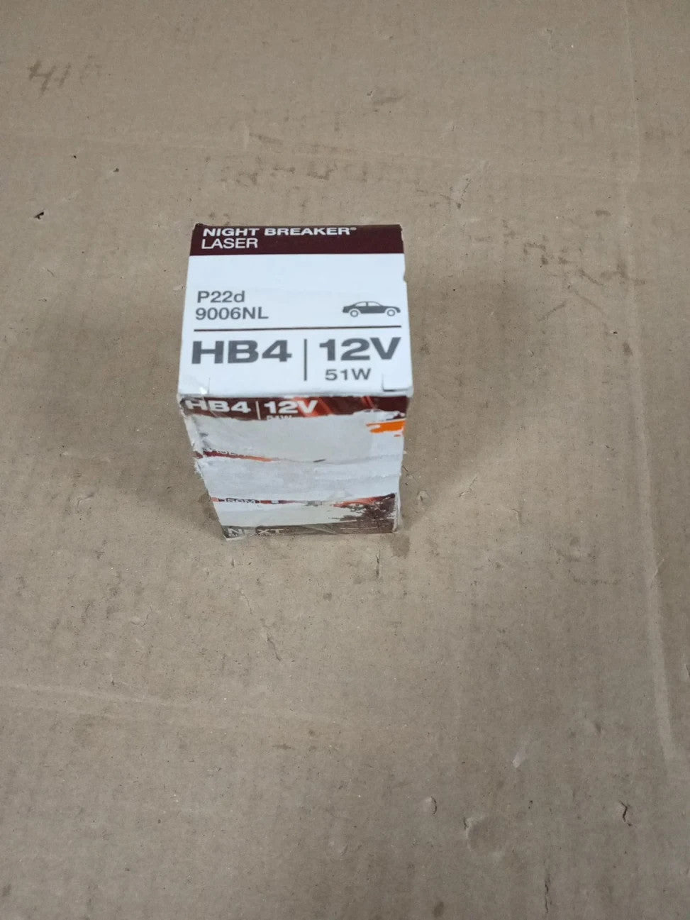 Osram Night Breaker Laser HB4 Next Generation +150% Brightness Halogen New