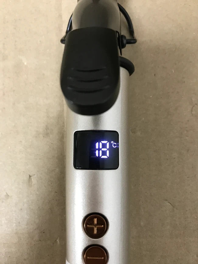Phil Smith Glamgold 19mm Curling Tong RH806 LED Display Tighter Curls