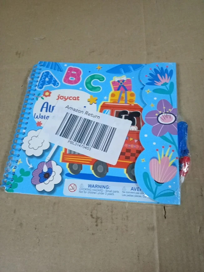 JoyCat Alphabet Water Colouring Book Toddlers Reusable 14 Activity Pages