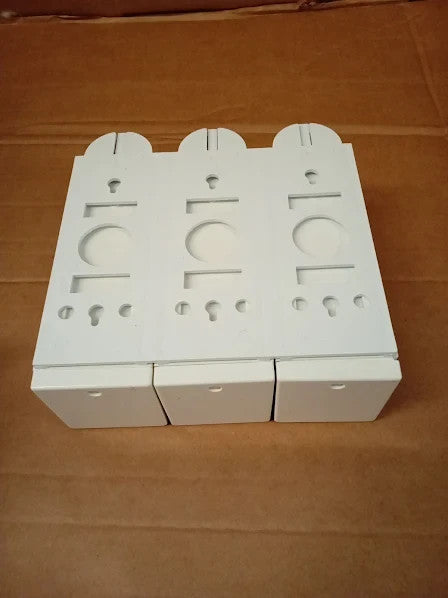 Croydex Slimline Triple Soap Dispenser 450ml Each Dispenser 18.3x8x19cm