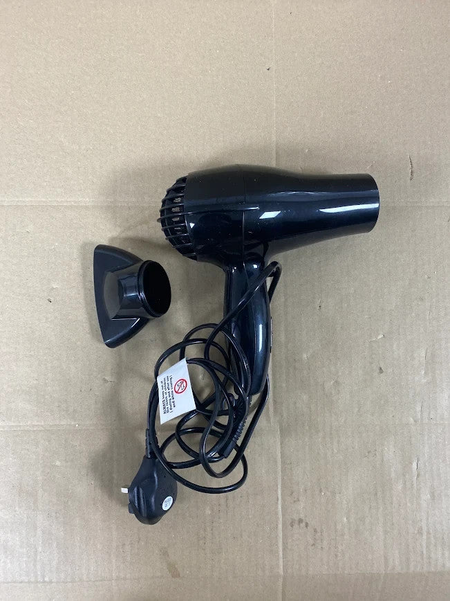 TRESemmé Compact 2000 Hair Dryer 2000W Lightweight Fast Drying Cool Shot Black