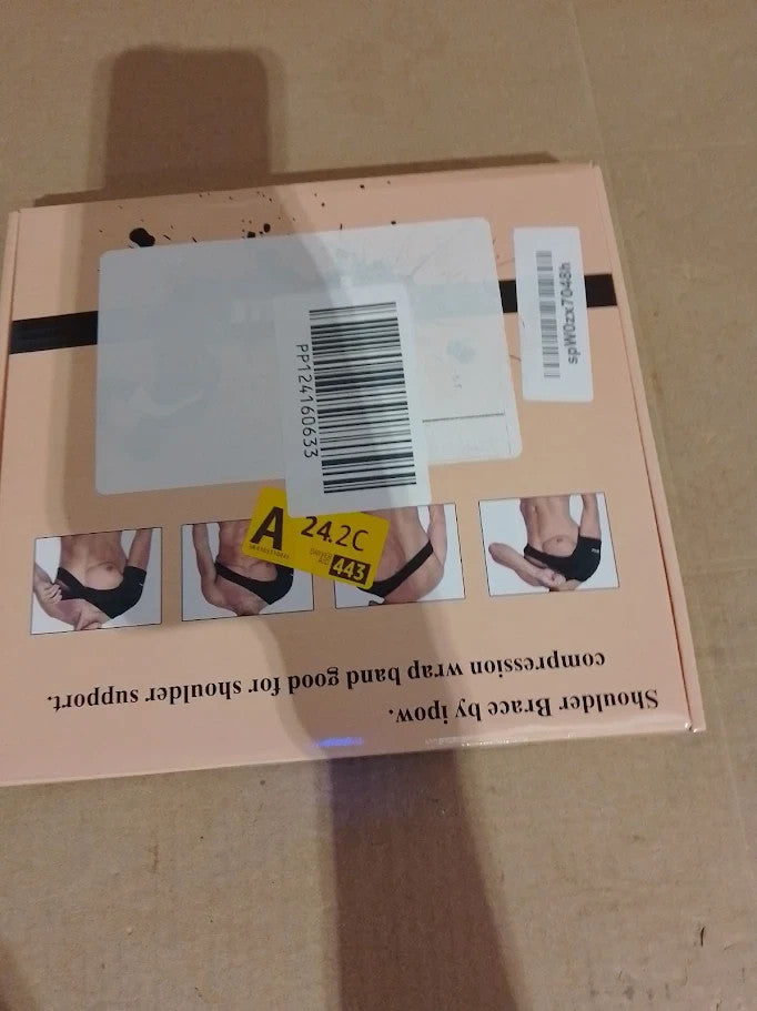 Ipow Adjustable Unisex Shoulder Support Brace Strap Fits Left Right Medium New