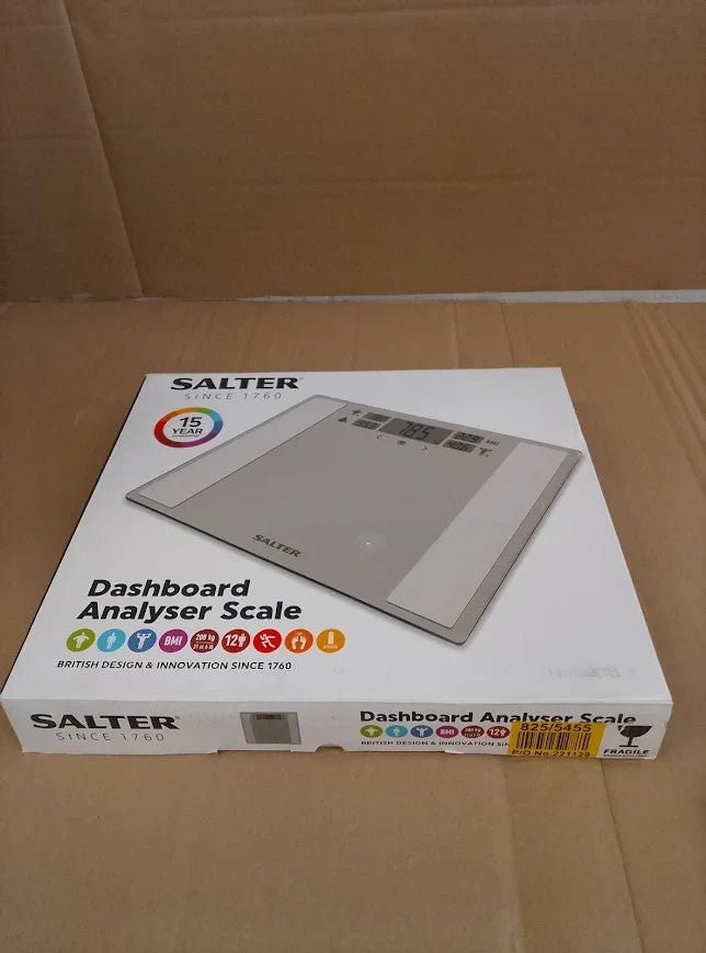 Salter Dashboard Analyser Bathroom Scale Digital Body Composition Scale