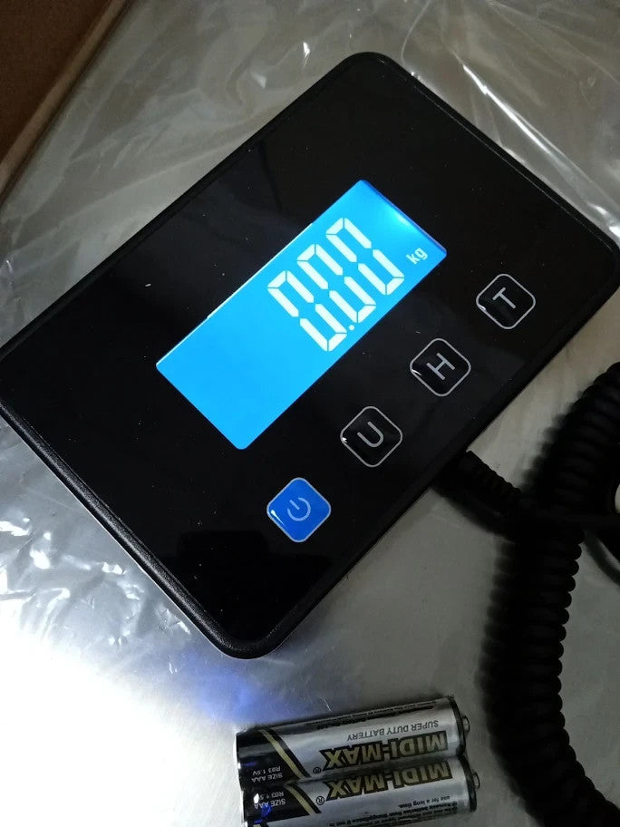 KUAIVO Postal Scales 440lb/200kg High Accurate Digital Parcel Scales Tare New