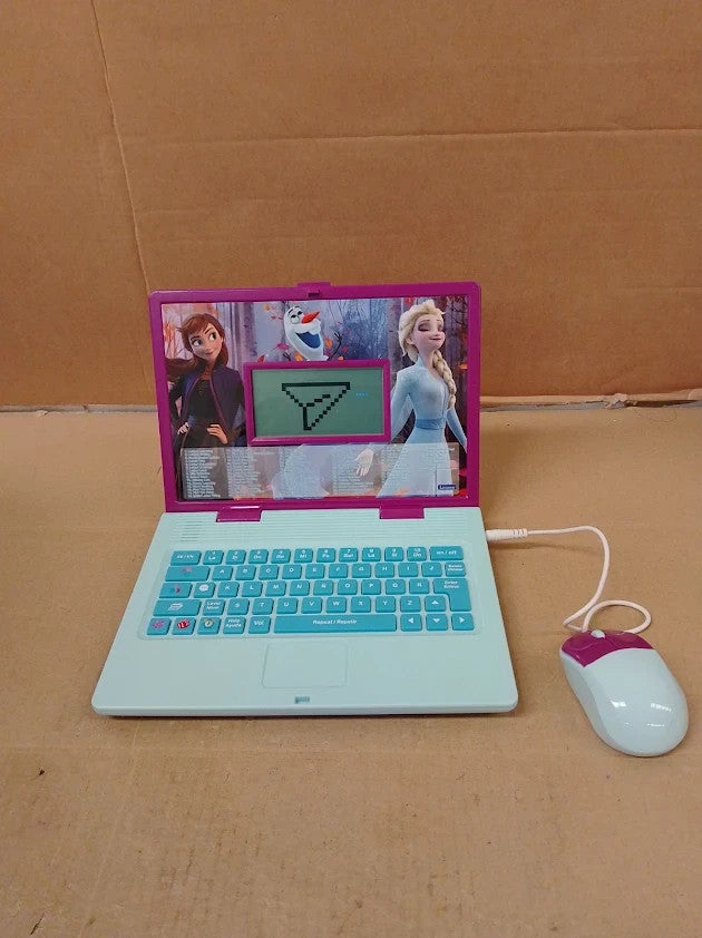 LEXIBOOK Frozen Educational Bilingual Laptop Spanish/English Girls Toy New