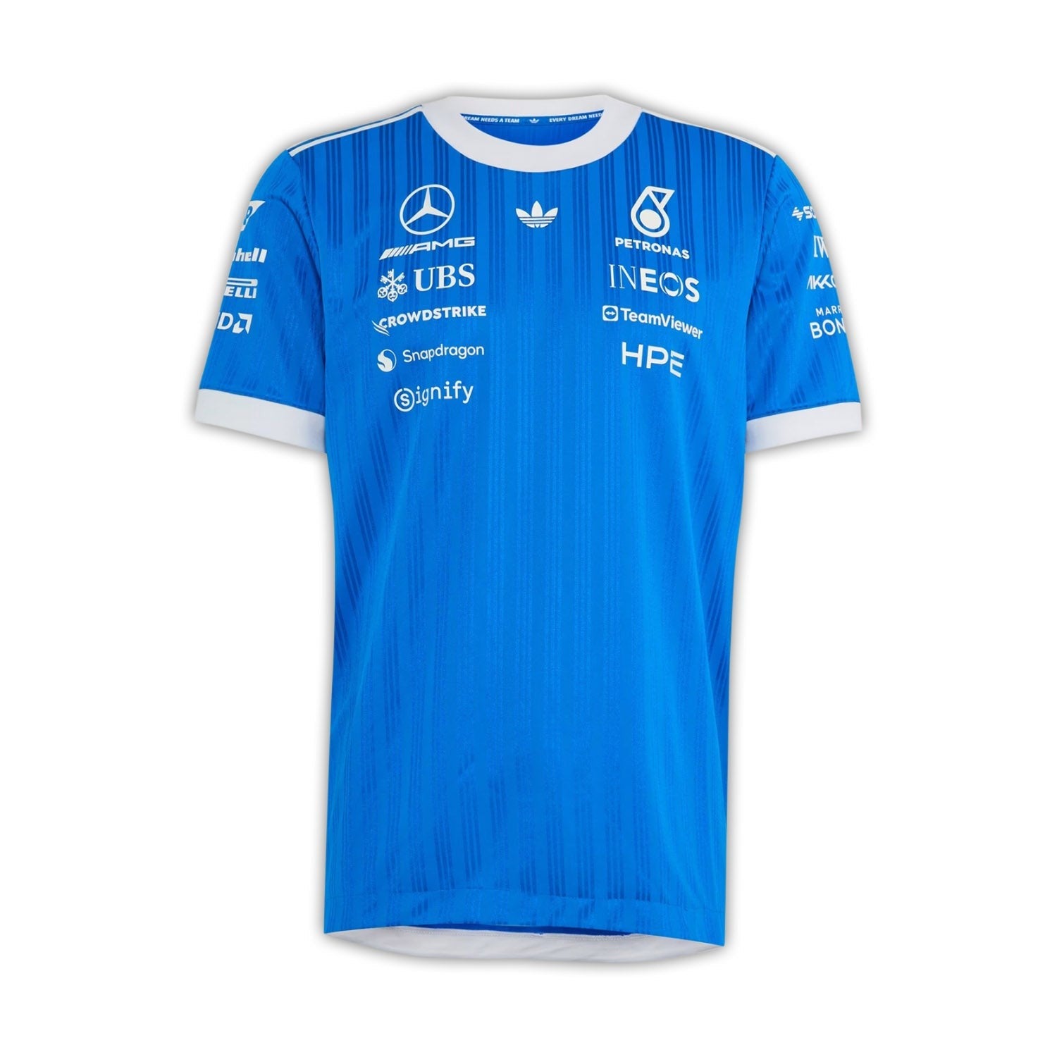 2026 Blue Wonder Authentic Adidas T-Shirt - Silverstone GP Special Edition 2XL