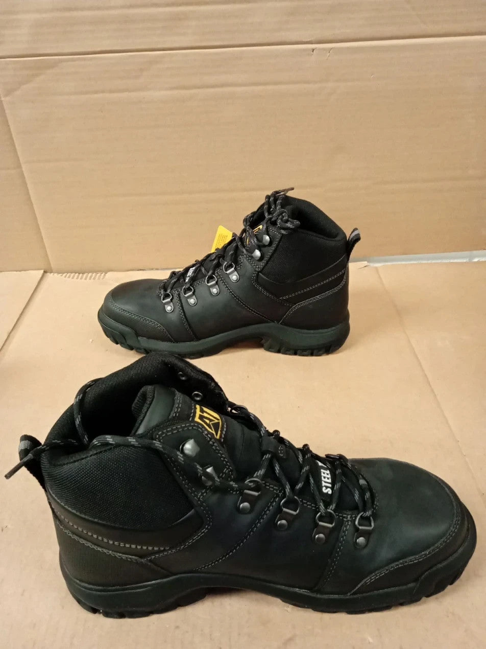 Caterpillar Mens Framework St S3 Wr HRO SRA Industrial Boot 8 UK Black New
