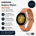 Samsung Galaxy Watch Active 2 4G LTE Stainless Steel 44mm Gold UK Version