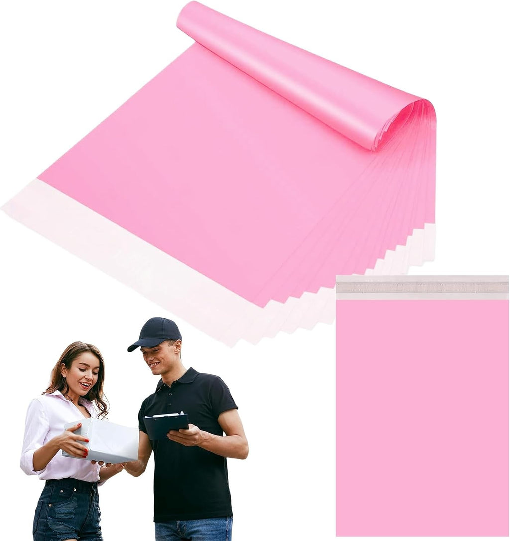 17x30cm Pink Vinted Postage Bags Mailing Bags Clothes Mailing Poly Postal New