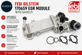 Febi Bilstein 170659 EGR Module With Gaskets 1 Piece Audi 03L 131 512 DQ S1