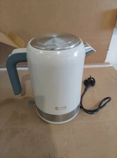 Breville High Gloss Electric Kettle 1.7L 3kw Fast Boil Cream 9.1x5.9x9.4cm