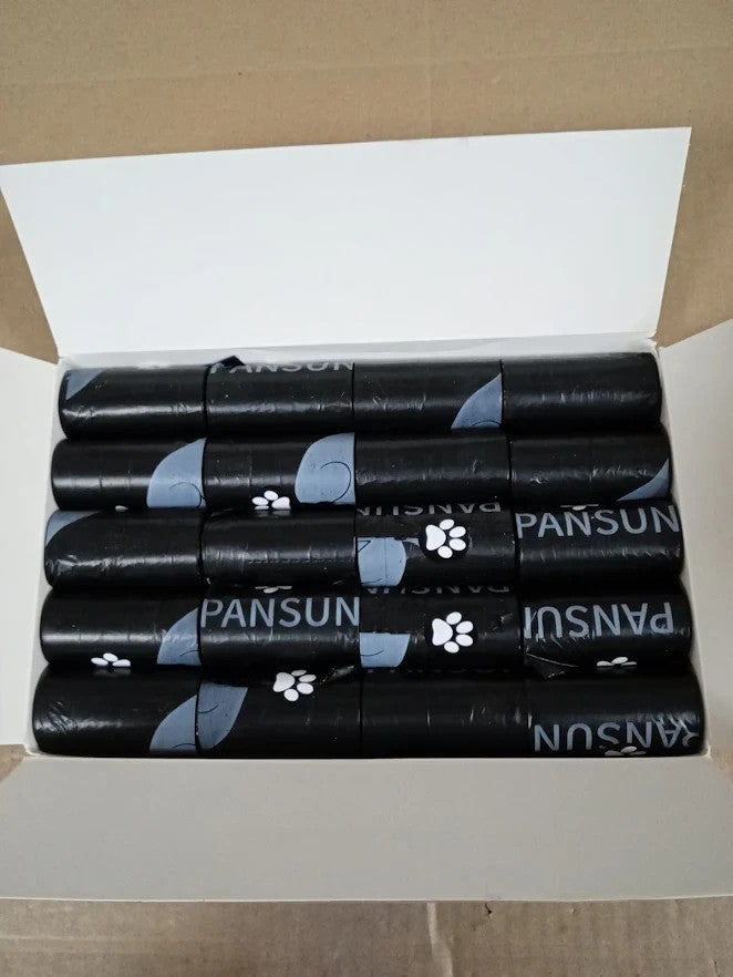 Dog Poo Bags 300 Pieces Leak Proof Extra Thick Unscented Waste Refill Rolls New