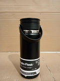 Hydro Flask Travel Coffee Flask 473ml 16oz Vacuum Insulated Stainless Black