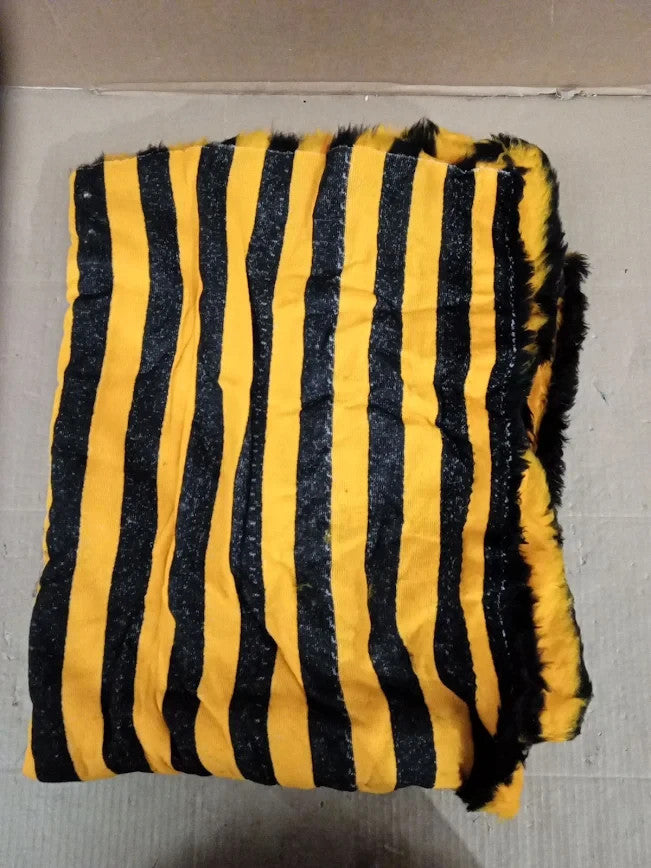 Animal Fun Faux Fur Fabric Material Bumble BEE 1m 150x100cm