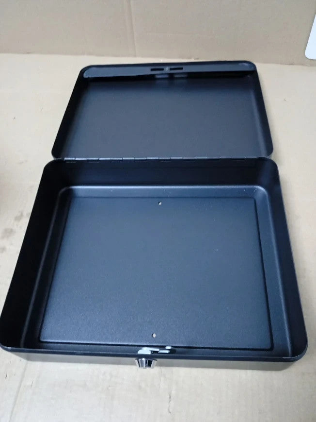 Sterling DB01 Deed Boxes Black 12in Alloy Steel Classic